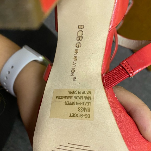 BCBGeneration Shoes - Bcbg red pumps